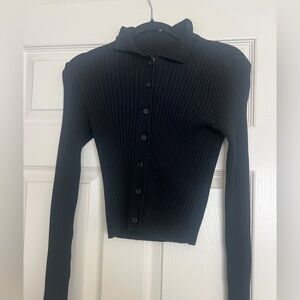 Brandy Melville ribbed black sweater